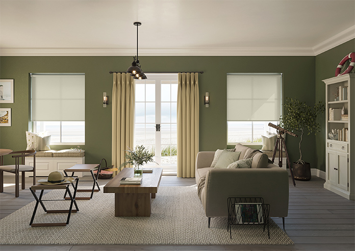 Roma (FR), Almond - Twist&Fit Roller Blind - Image 8